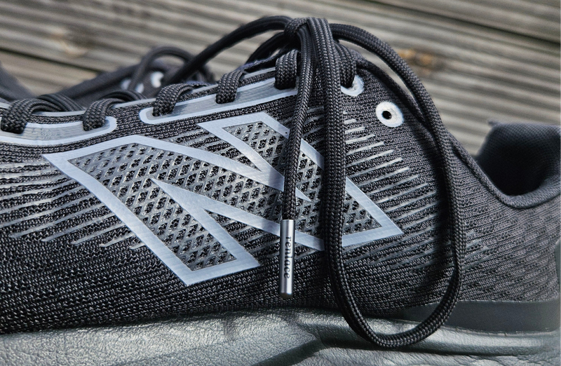N°01 Slim Trainer LaceN°01 Slim Trainer Lace in Black // Gun Metal